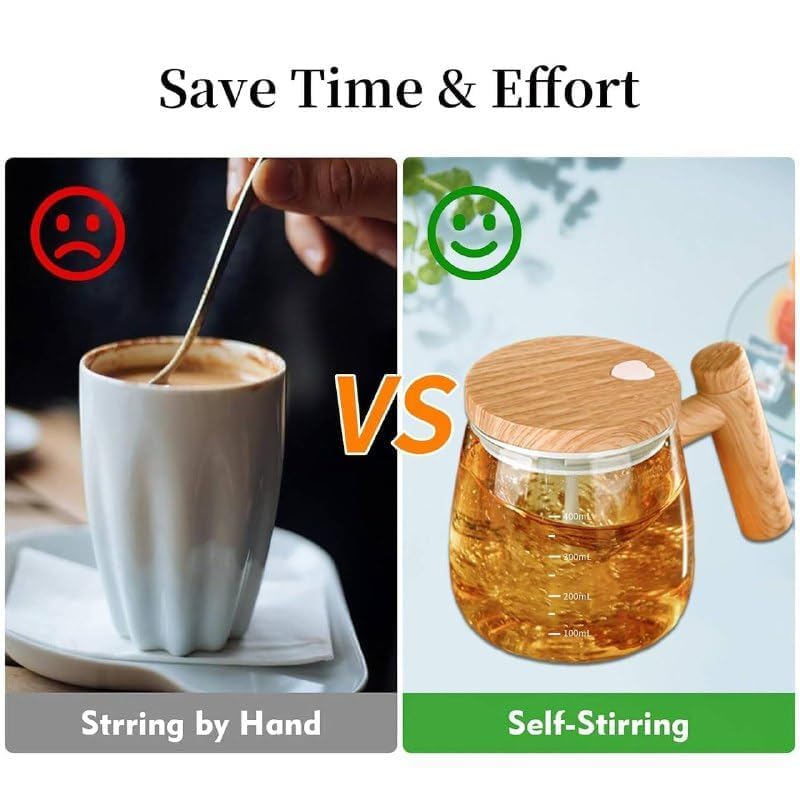 Personalized Self-Stirring Mug