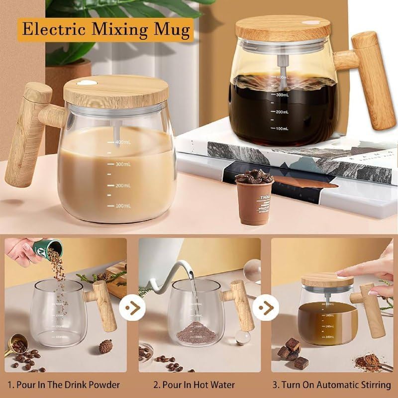 Personalized Self-Stirring Mug